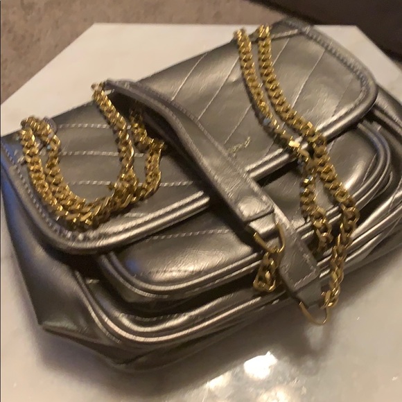 Silver and gold crossbody - Picture 4 of 4